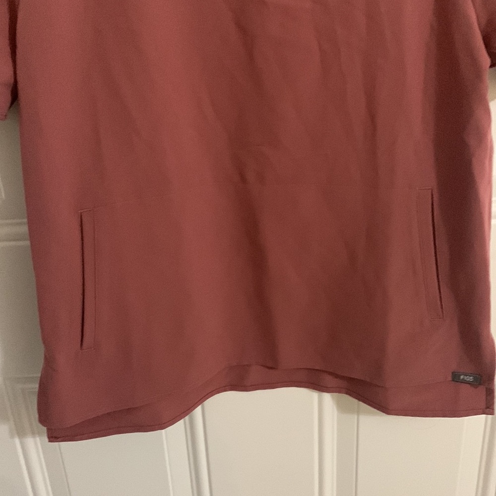 Figs Mauve Scrub Top - image 3